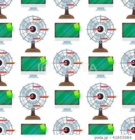 Air conditioner airlock systems seamless pattern computer background ventilator climate fan Air conditioner airlock systems seamless pattern computer background ventilator climate fan 41655064