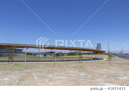 完成間近な道の駅パレットピアおおの 41655431