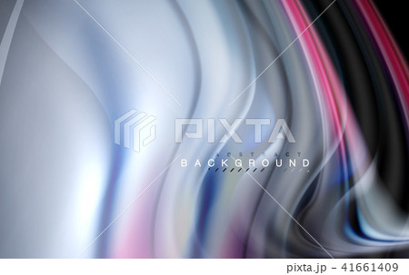 Fluid liquid colors design, colorful marble or plastic wavy texture background, glowing multicolored Fluid liquid colors design, colorful marble or plastic wavy texture background, glowing multicolored 41661409