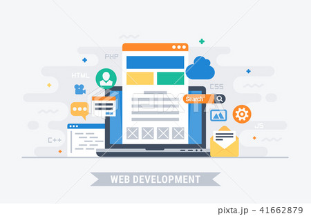 Web development vector illustration Web development vector illustration 41662879