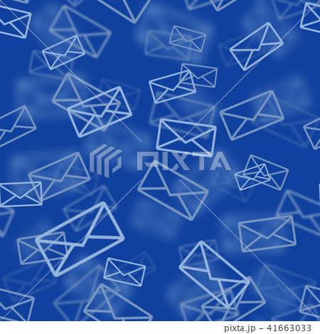 Blue mail seamless pattern Blue mail seamless pattern 41663033