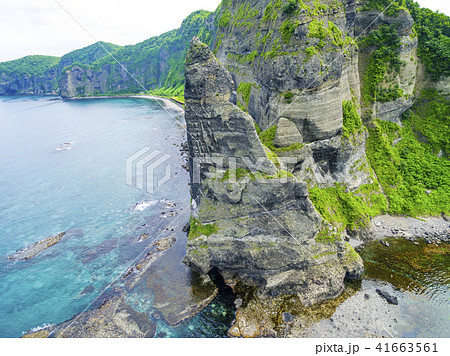 セタカムイ岩 空撮(北海道古平) セタカムイ岩 空撮(北海道古平) 41663561