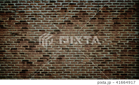 old vintage brick wall for background 41664917