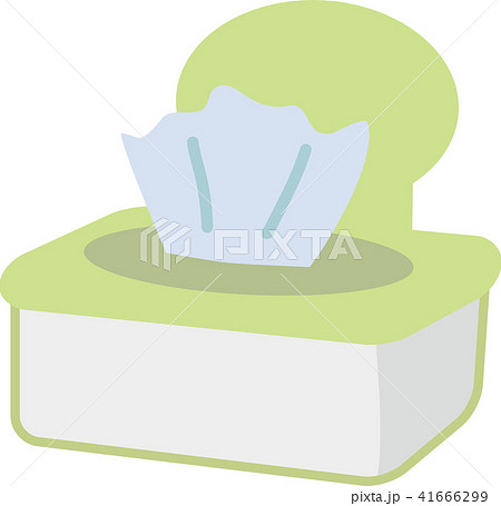 黄緑色のウェットティッシュ 黄緑色のウェットティッシュ 41666299