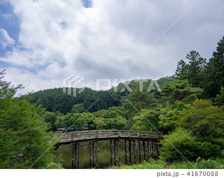 【伊豆】日本庭園の木橋【修善寺虹の郷】 【伊豆】日本庭園の木橋【修善寺虹の郷】 41670088