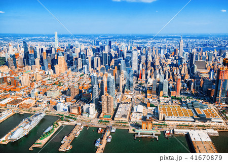 View of New York and Manhattan  41670879
