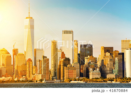 View from the water, from Hudson bay  41670884