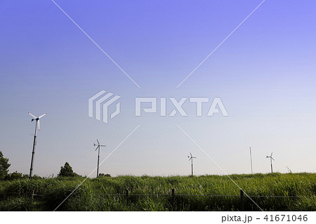 緑地 空 野原 41671046