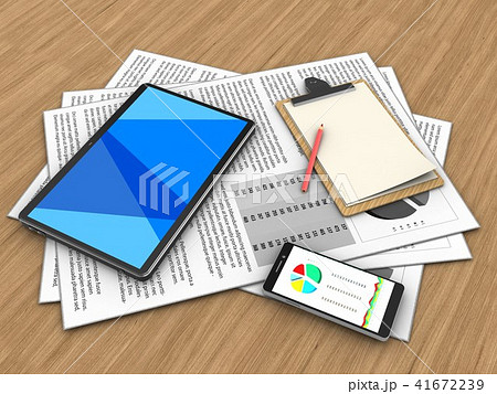 3d tablet computer 3d tablet computer 41672239