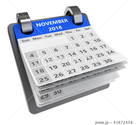 3d calendar 41672458