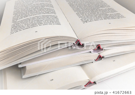 Open books stack 41672663
