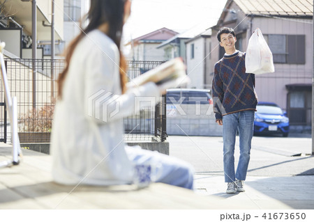 カップル　リラックス 41673650