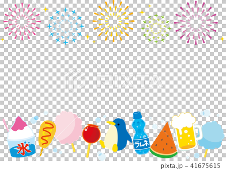 Fireworks and Summer Festival 41675615