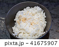 japanese rice with sesame 41675907