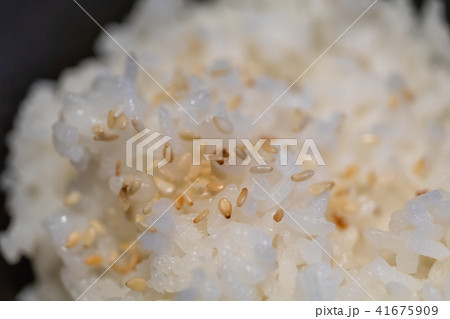 japanese rice with sesame japanese rice with sesame 41675909