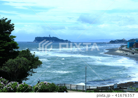 江の島のある景色 江の島のある景色 41676357