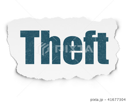 Privacy concept: Theft on Torn Paper background Privacy concept: Theft on Torn Paper background 41677304