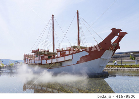 平城宮跡歴史公園の遣唐使船 平城宮跡歴史公園の遣唐使船 41679900