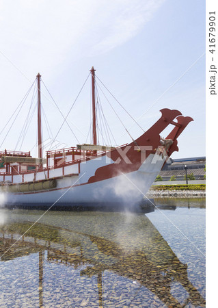 平城宮跡歴史公園の遣唐使船 41679901