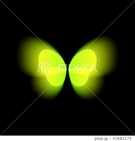 Butterfly isolated logo. Bright colorfull butterflies wings, dynamic movement, blurred effect Butterfly isolated logo. Bright colorfull butterflies wings, dynamic movement, blurred effect 41683275