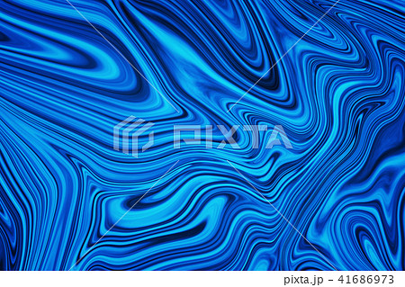 blue fluid art