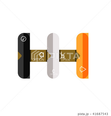 Abstract lines geometric infographic layoutAbstract lines geometric infographic layout, data 41687543
