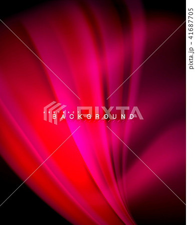 Neon holographic fluid color wave for web, wallpaper, pattern, texture and background 41687705