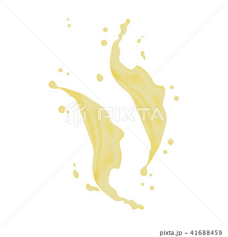 3d realistic twisted lemon juice splash with drops 41688459