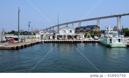 越ノ潟の渡し船発着場 41693730