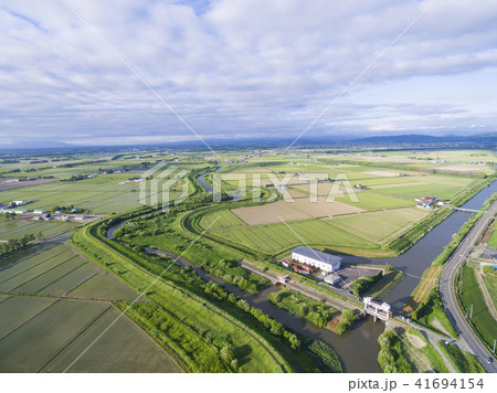 麦畑(空撮) 麦畑(空撮) 41694154