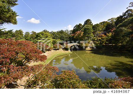桂離宮 池泉回遊式庭園 桂離宮 池泉回遊式庭園 41694367