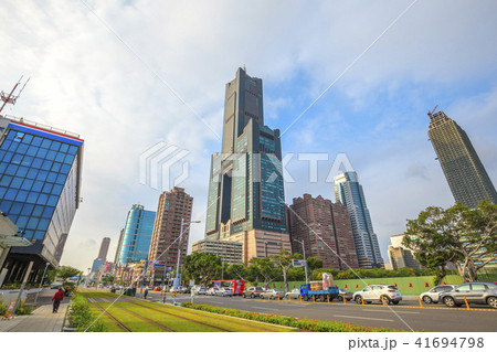 台湾 高雄 都市風景 41694798