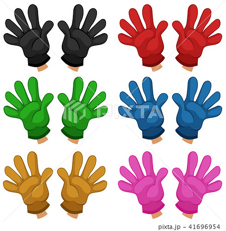 Set of different gloves 41696954