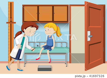 A Girl Check up with Doctor 41697326