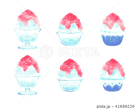 Illustration Of Shaved Ice Stock Illustration