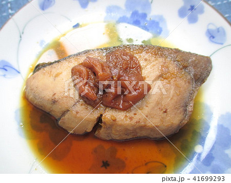 家庭のブリの梅肉煮 家庭のブリの梅肉煮 41699293