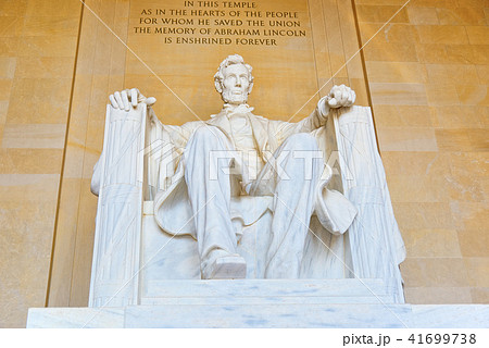 Washington, USA, Monument for Abraham Lincoln. Washington, USA, Monument for Abraham Lincoln. 41699738