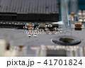 used pc motherboard macro view 41701824