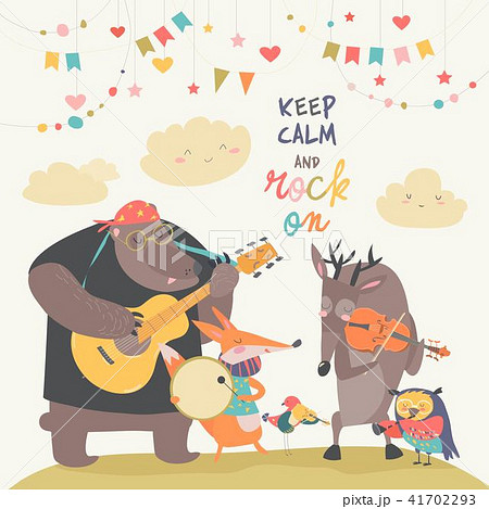 Cute animal music band Cute animal music band 41702293