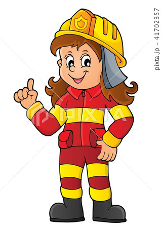 Firefighter woman image 1 Firefighter woman image 1 41702357