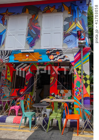 シンガポール アジア人 アジアン 41703058