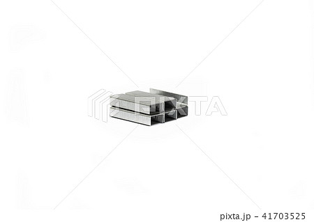 Staples for a stapler on a white background 41703525