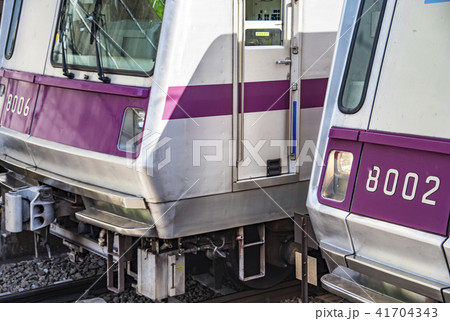 【東急 田園都市線 メトロ8000系 鷺沼駅】 【東急 田園都市線 メトロ8000系 鷺沼駅】 41704343