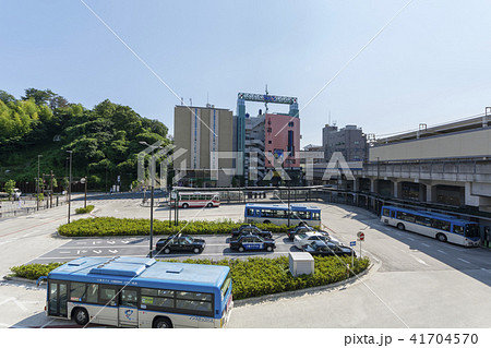 Jr南武線 溝の口駅南口の写真素材