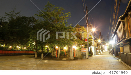 京都観光地夜景 41704940