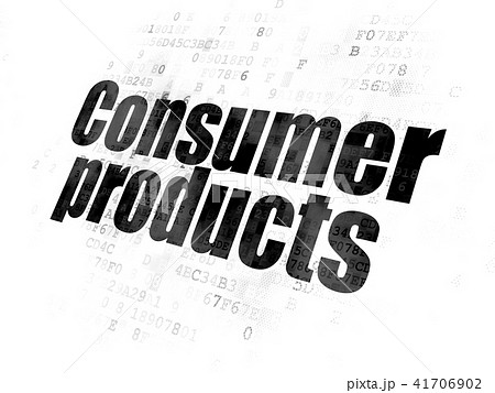 Business concept: Consumer Products on Digital background Business concept: Consumer Products on Digital background 41706902