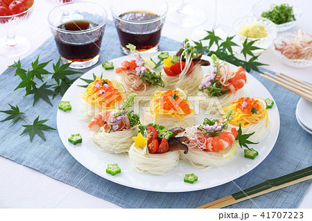 アレンジそうめん  アレンジそうめん  41707223