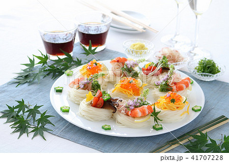 アレンジそうめん  アレンジそうめん  41707228