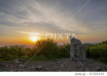 風景 夕焼け 空 41708143