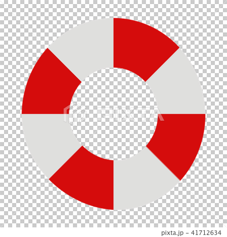 浮き輪　イラスト 41712634